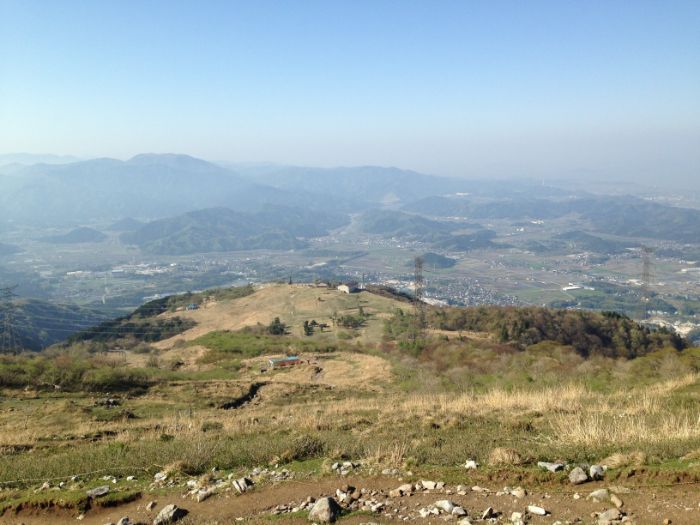 伊吹山6合目振りかえり