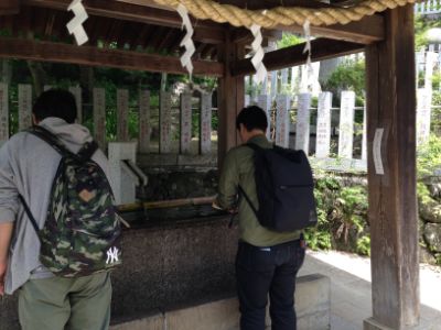 筑波山でお参り