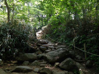 筑波山登山道