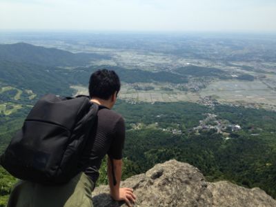 山頂からの眺め